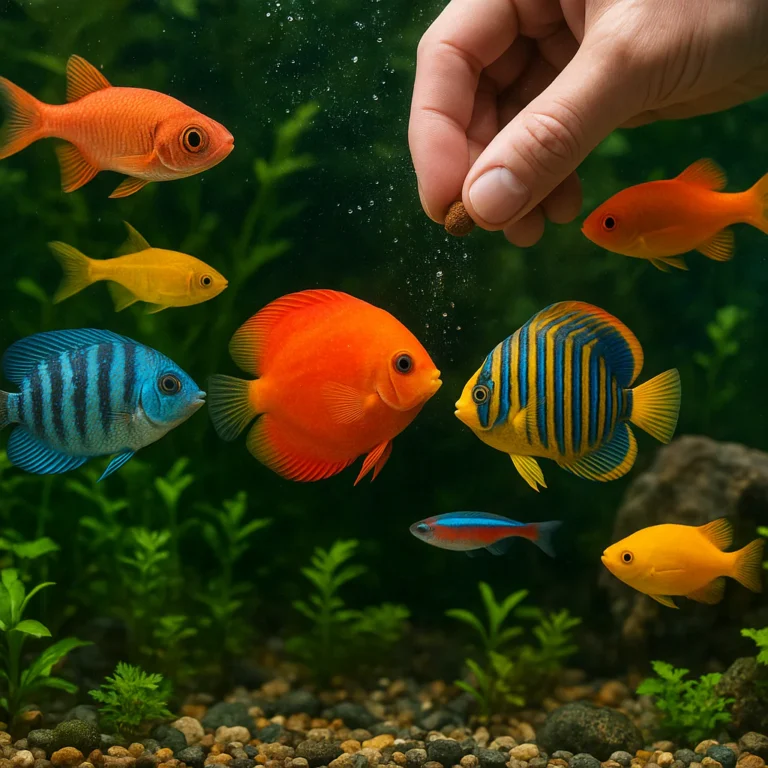 Featured image for How Often to Feed Fish Best Food Types 2026